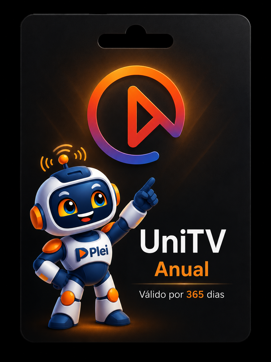 UniTV Plano Anual — válido por 365 dias