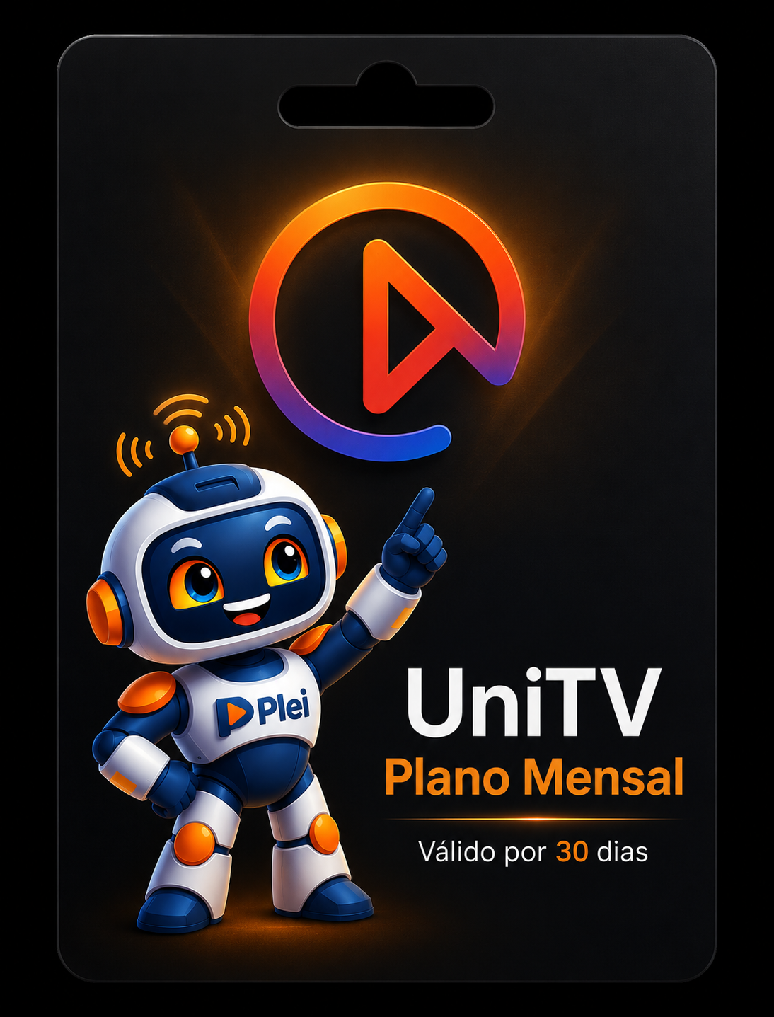 UniTV Plano Mensal — válido por 30 dias